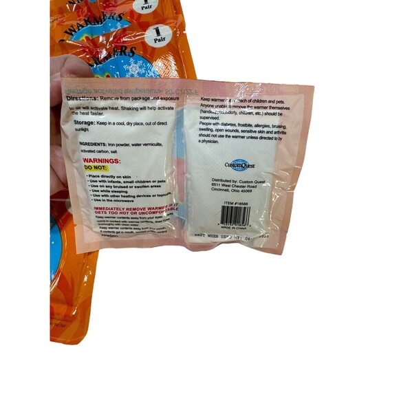 20 Pairs Hand Warmers (40‎ Warmers) Up To 8 Hours Of Heat For Each One (NEW) - Picture 3 of 6